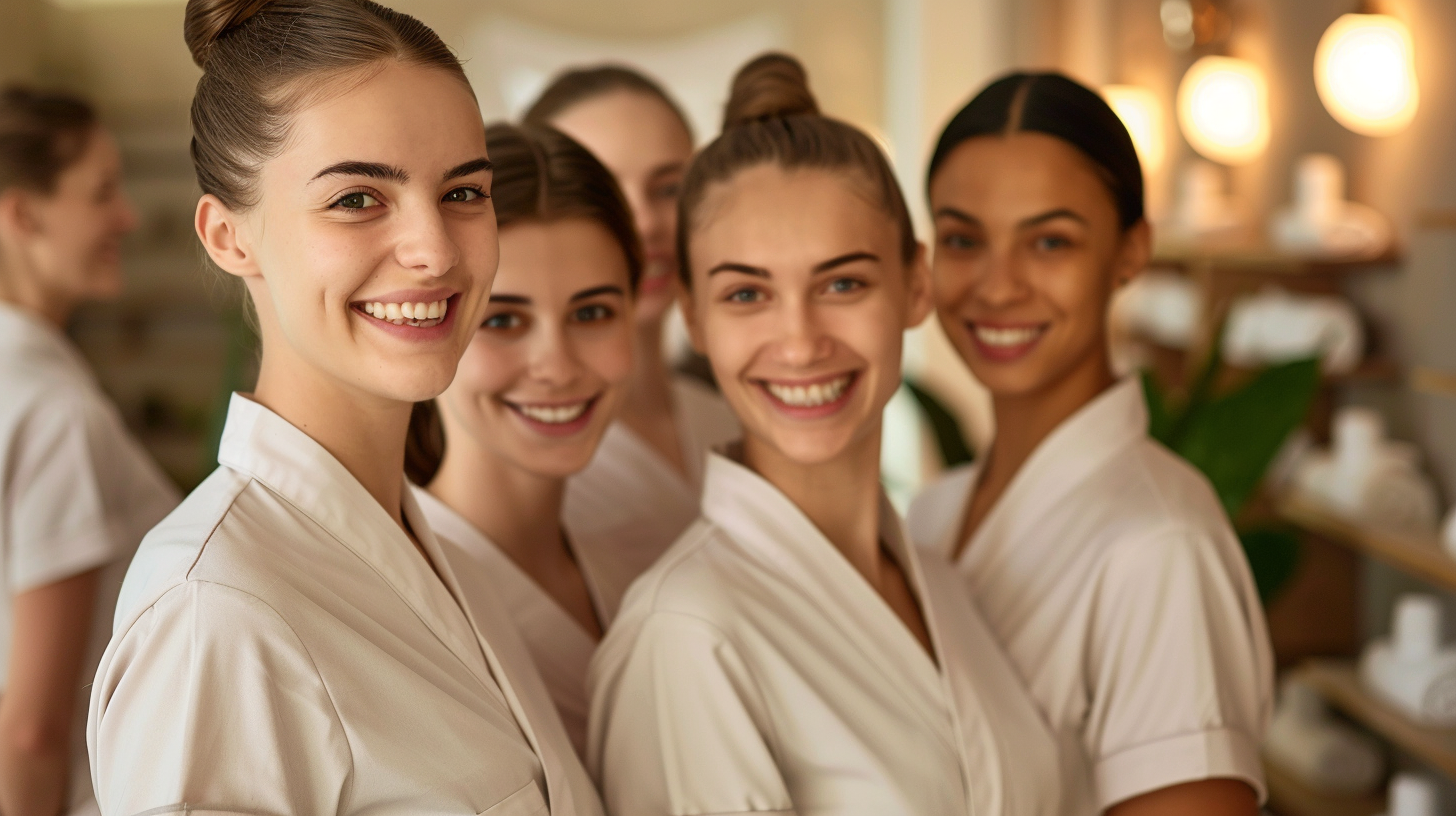 ספא יוקרתי - סביבת עבודה מקצועית